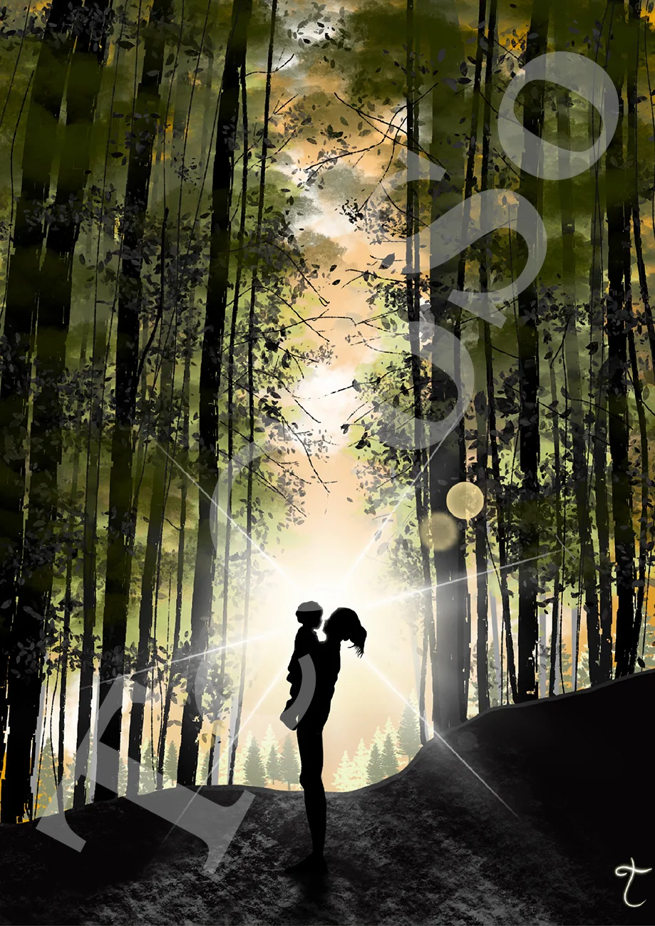 Illustration « Amour inconditionnel »