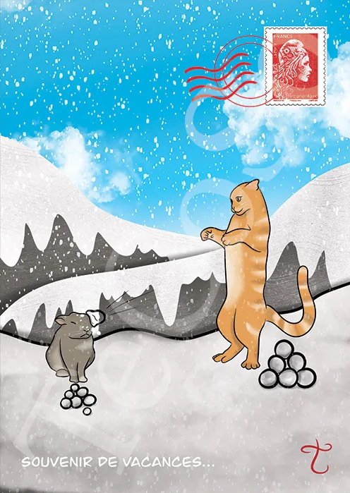 Illustration « Souvenir de vacances 4 »