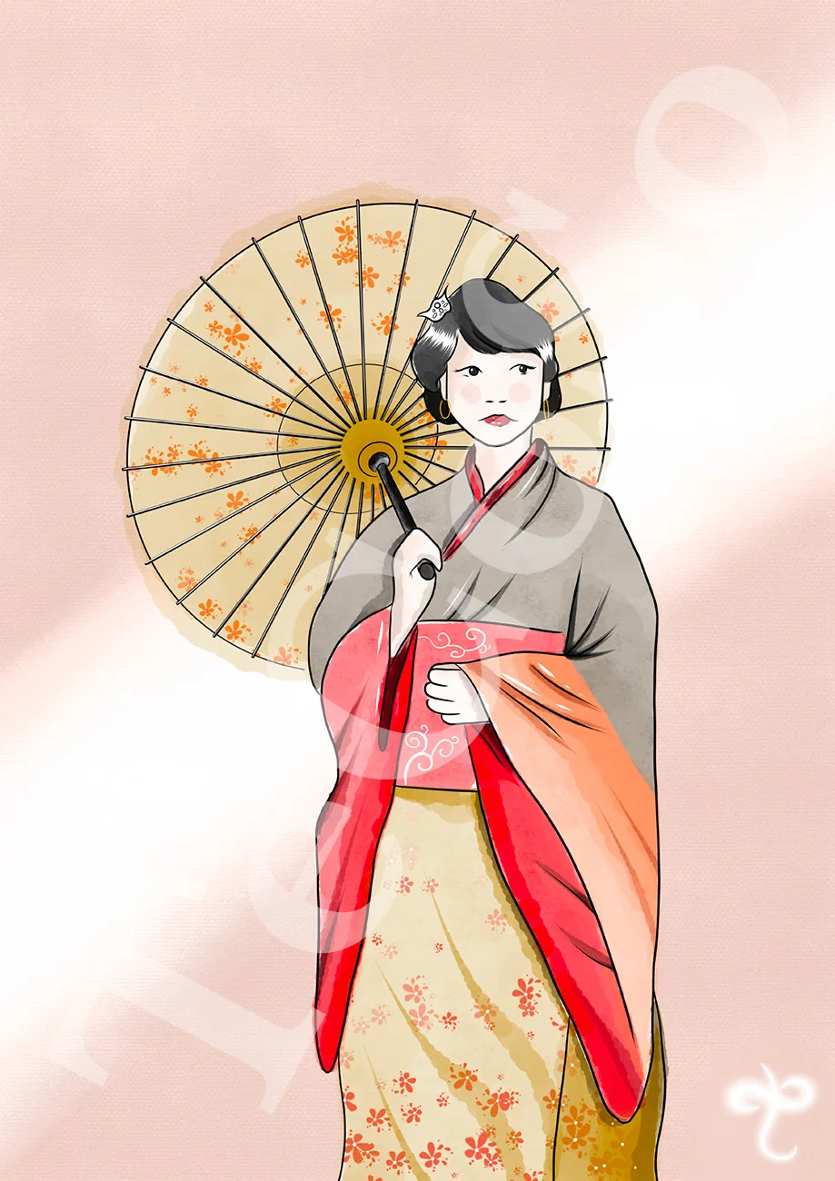 Illustration « Belle de jour »