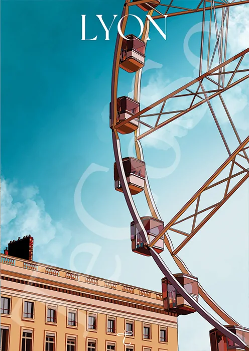 Illustration « Lyon Bellecour »