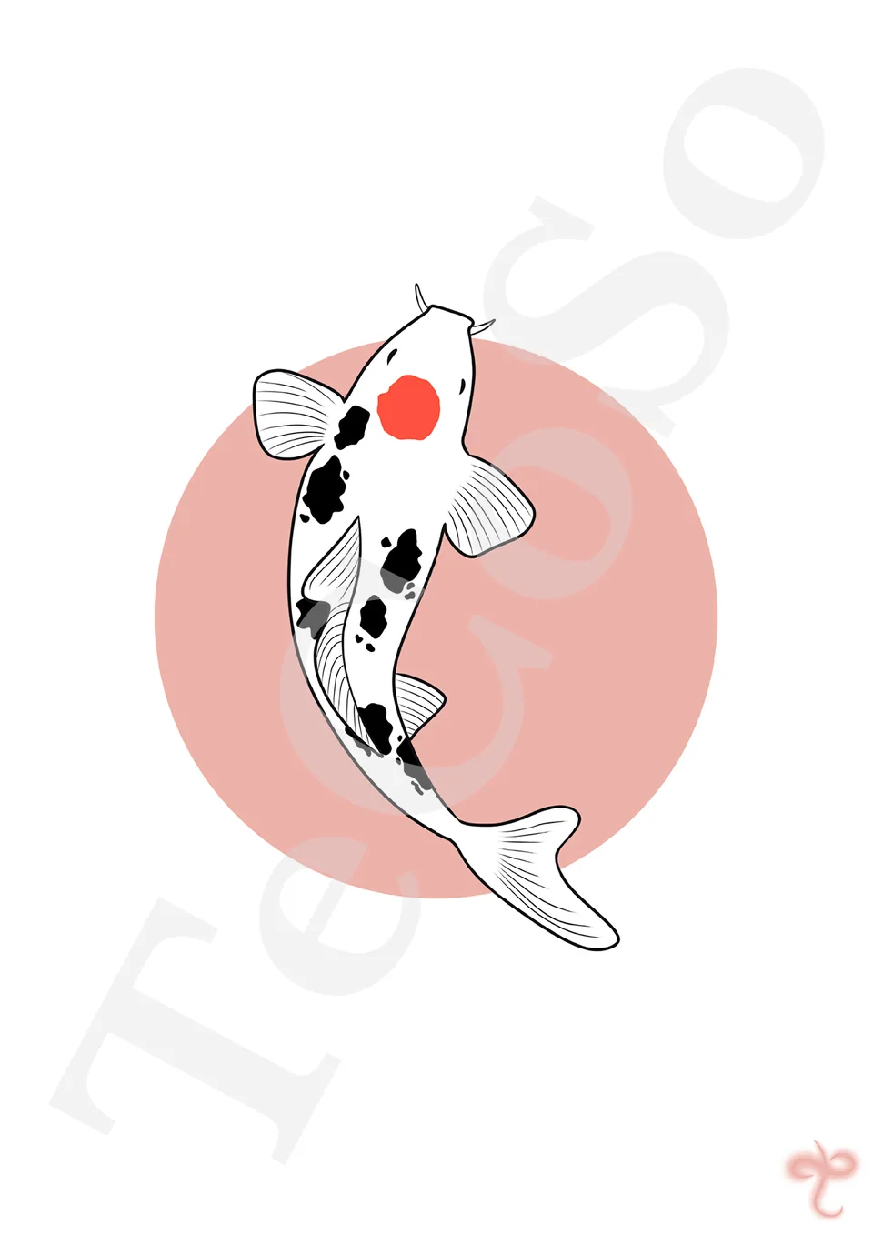 Illustration « Carpe Koï »