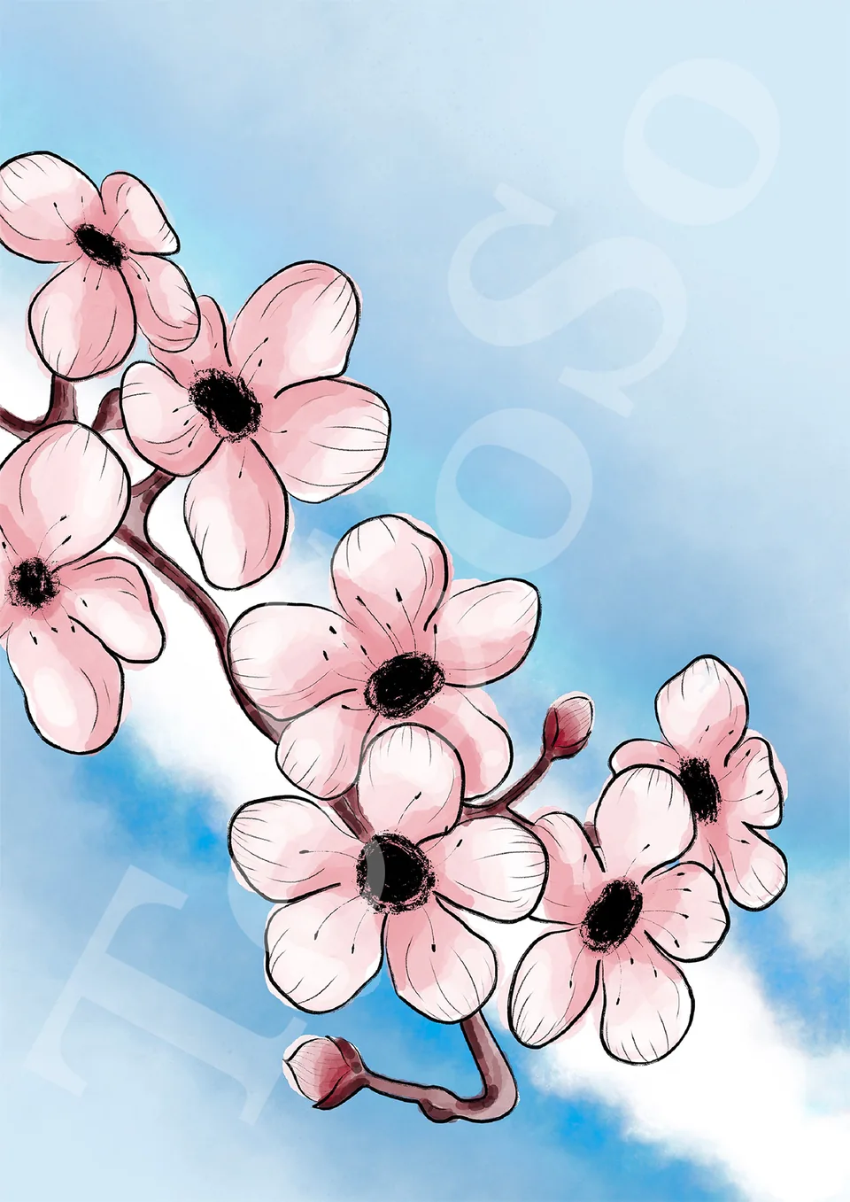 Illustration « Cerisier »