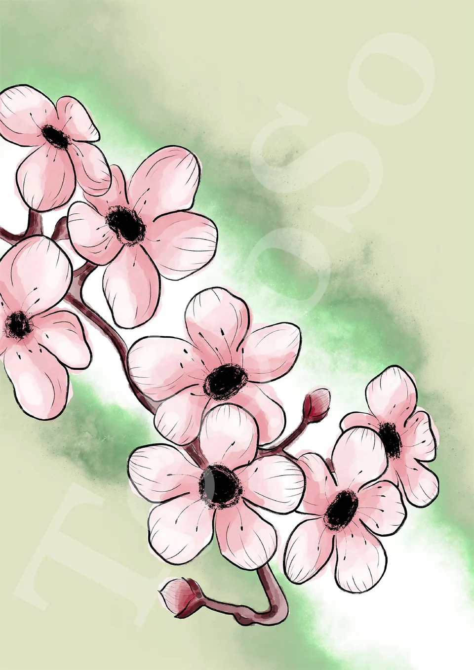 Illustration « Cerisier »