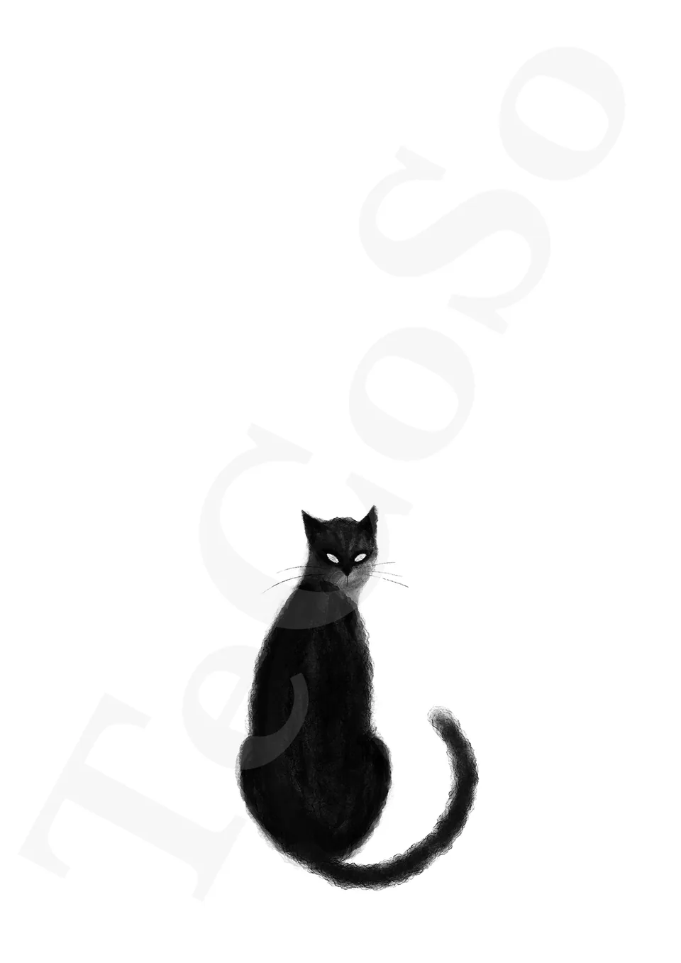 Illustration « Chat tâche »