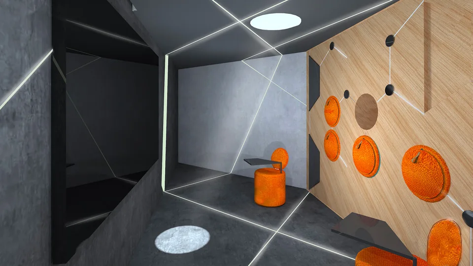 Un jeu de lumière naturel à également été effectué.