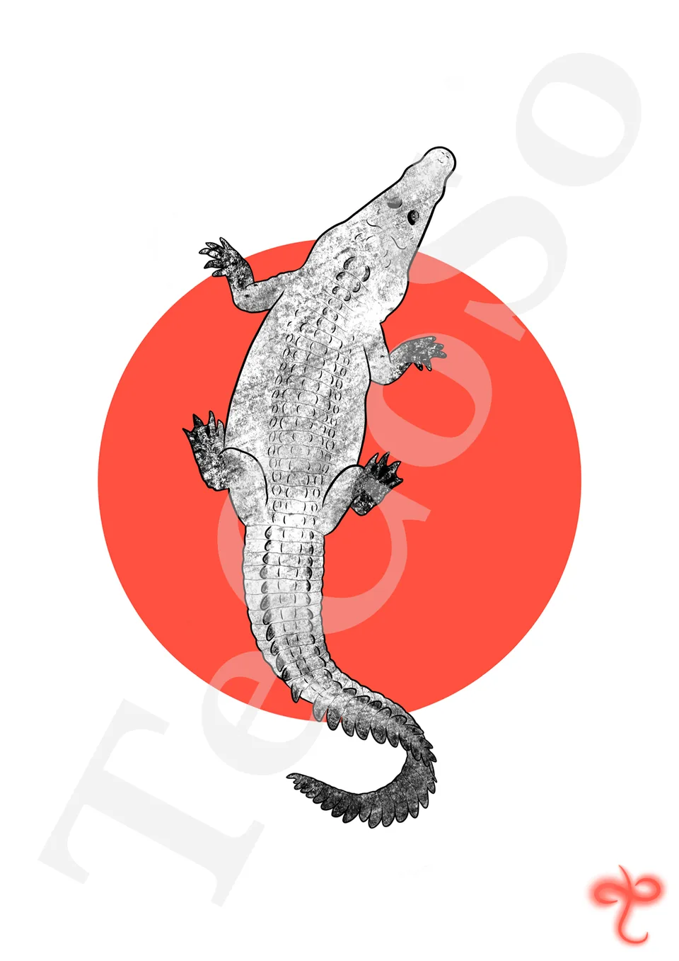 Illustration « crocodile »