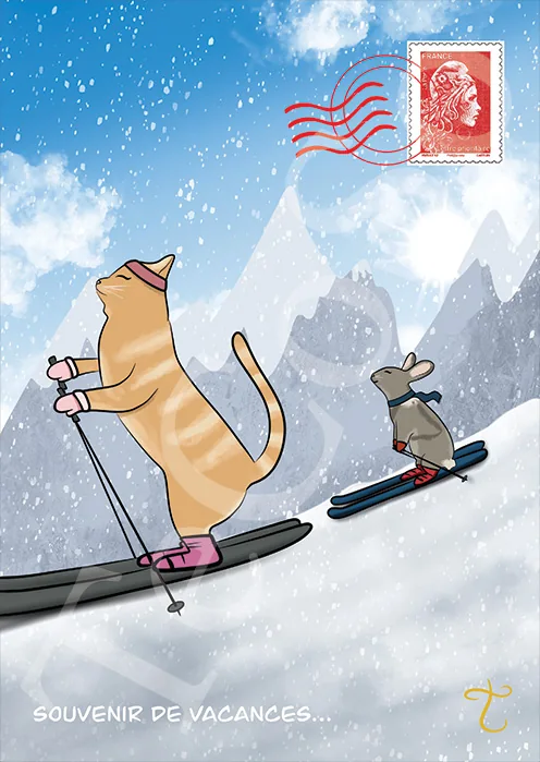 Illustration « Souvenir de vacances 9 »