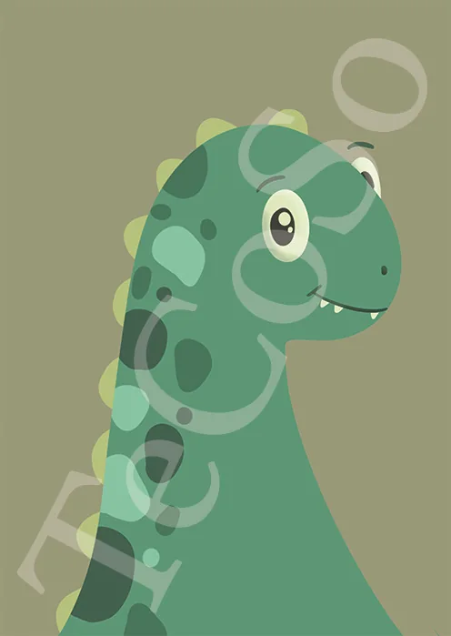 Illustration « Dino »