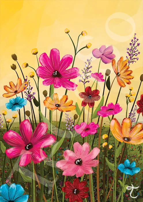 Illustration « Flower Power 3 »