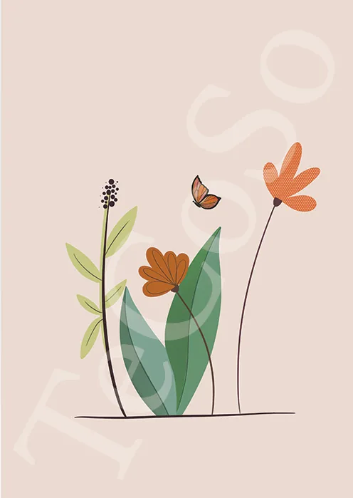Illustration « Eclosion Vert »