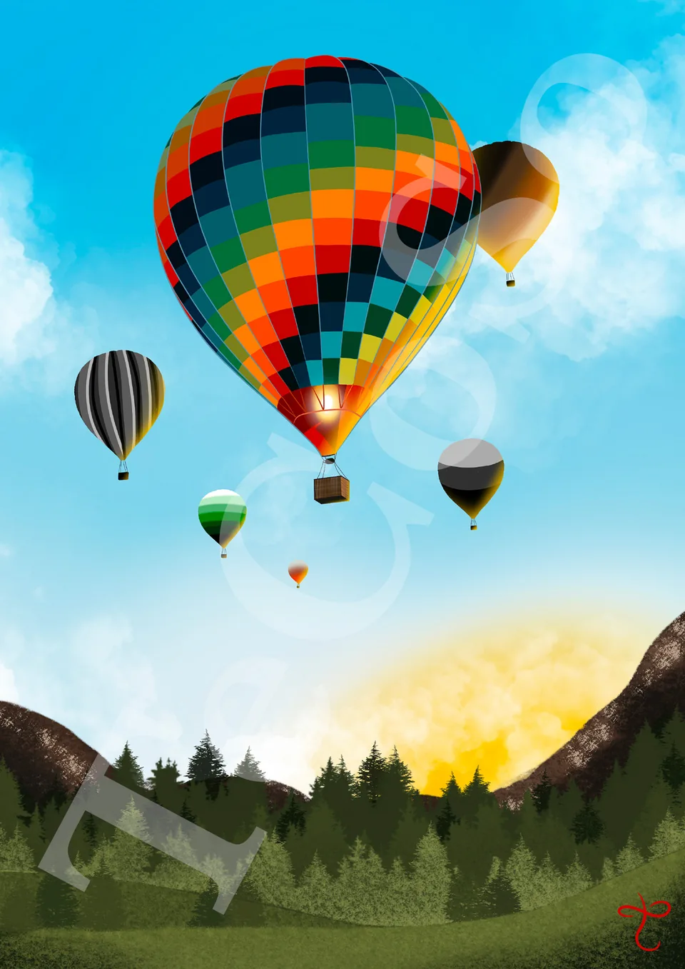 Illustration « Grand voyage »