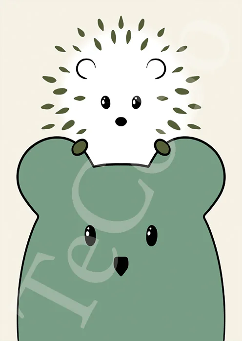 Illustration « Drole de rencontre »
