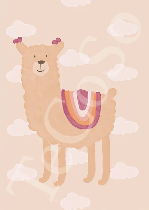 Illustration « Lama »