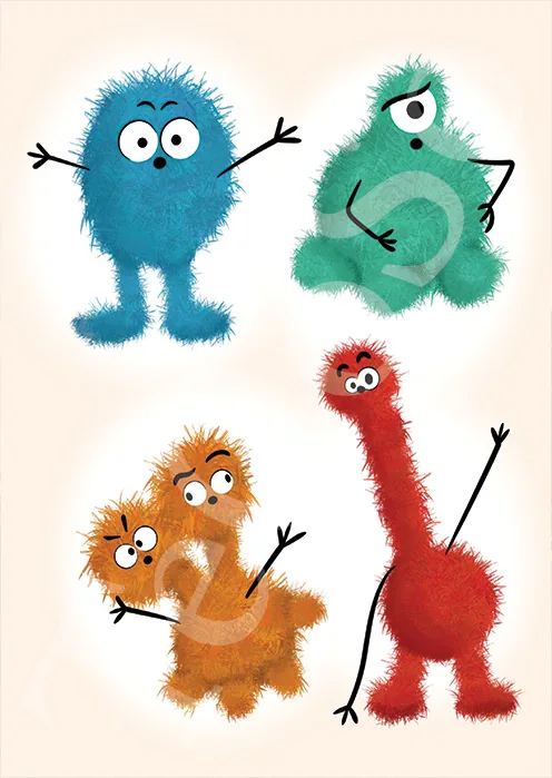 Illustration « Petits Monstres »