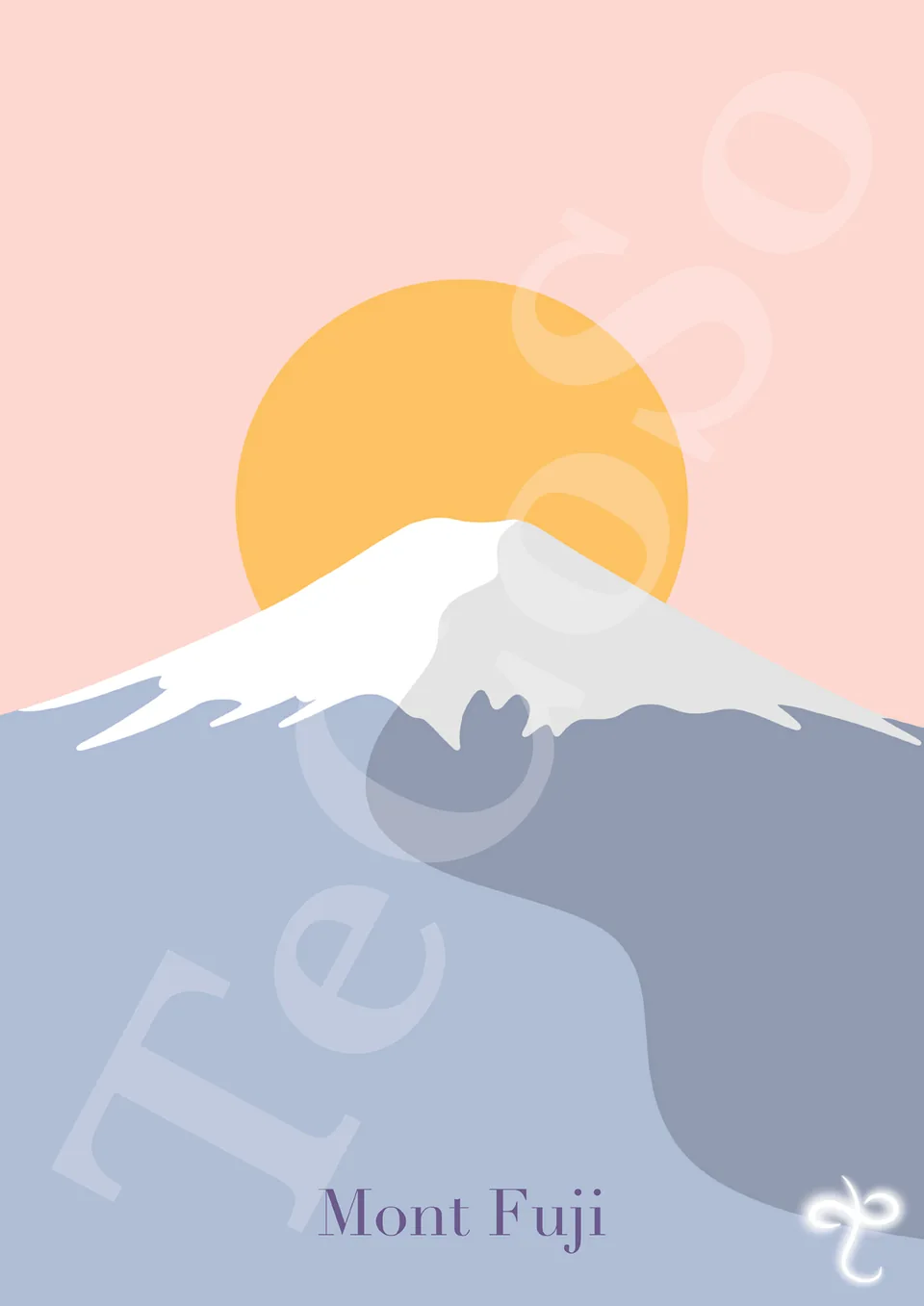 Illustration « Mont fuji »