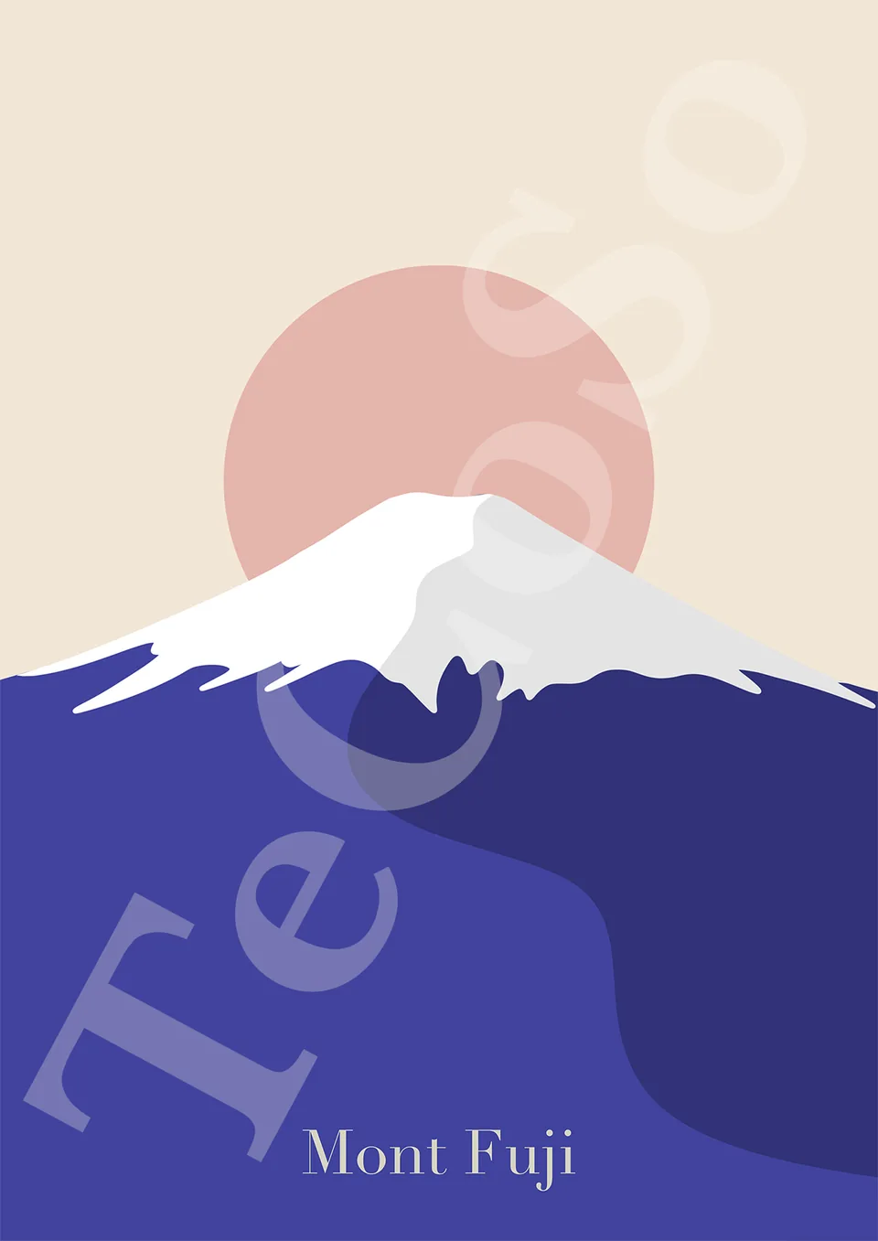 Illustration « Mont fuji »
