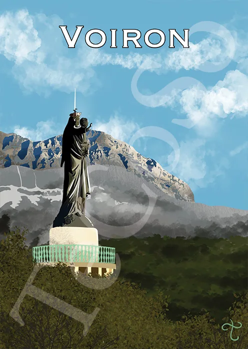 Illustration « Voiron Vouise » par Tessa Cohen Solal