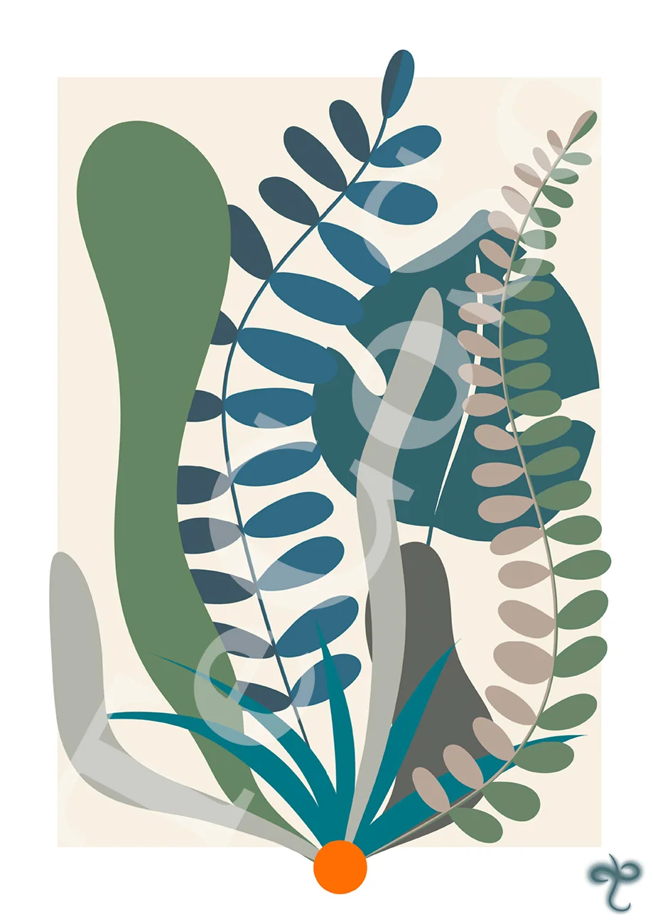 Illustration « Plantes en folie »