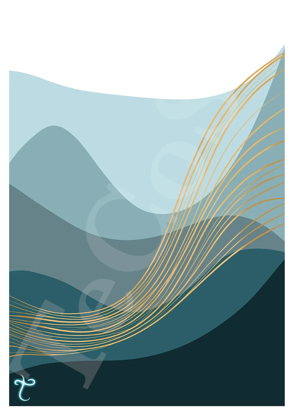 Illustration « Vague »