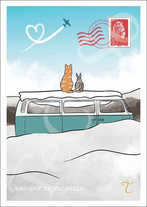 Illustration « Souvenir de vacances 10 »